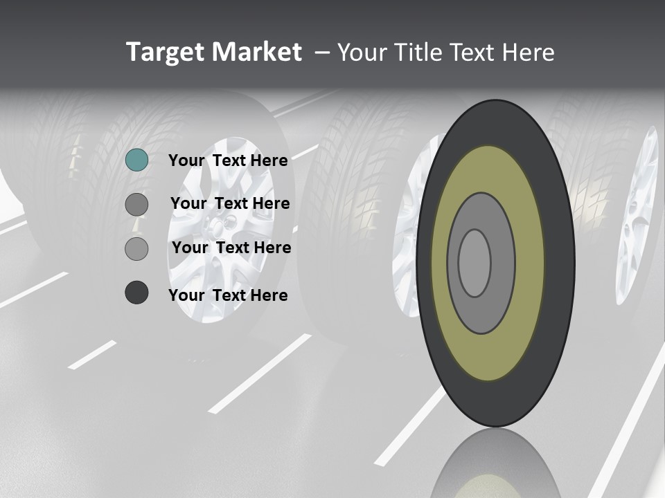 Concept Road Race PowerPoint Template