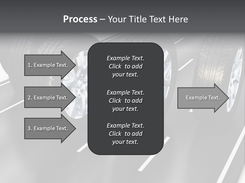 Concept Road Race PowerPoint Template