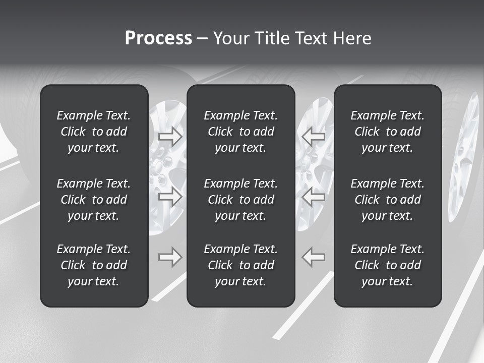 Concept Road Race PowerPoint Template