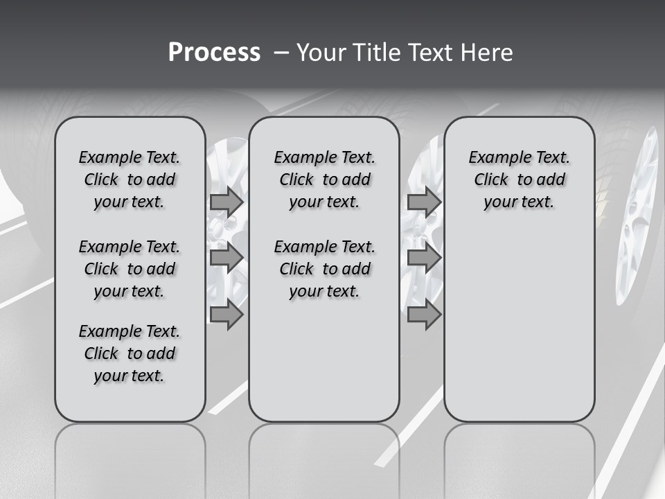 Concept Road Race PowerPoint Template