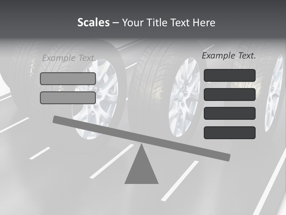 Concept Road Race PowerPoint Template