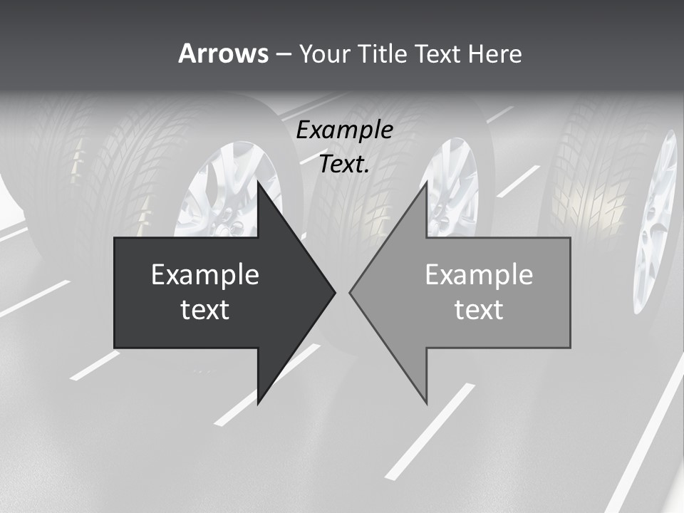 Concept Road Race PowerPoint Template