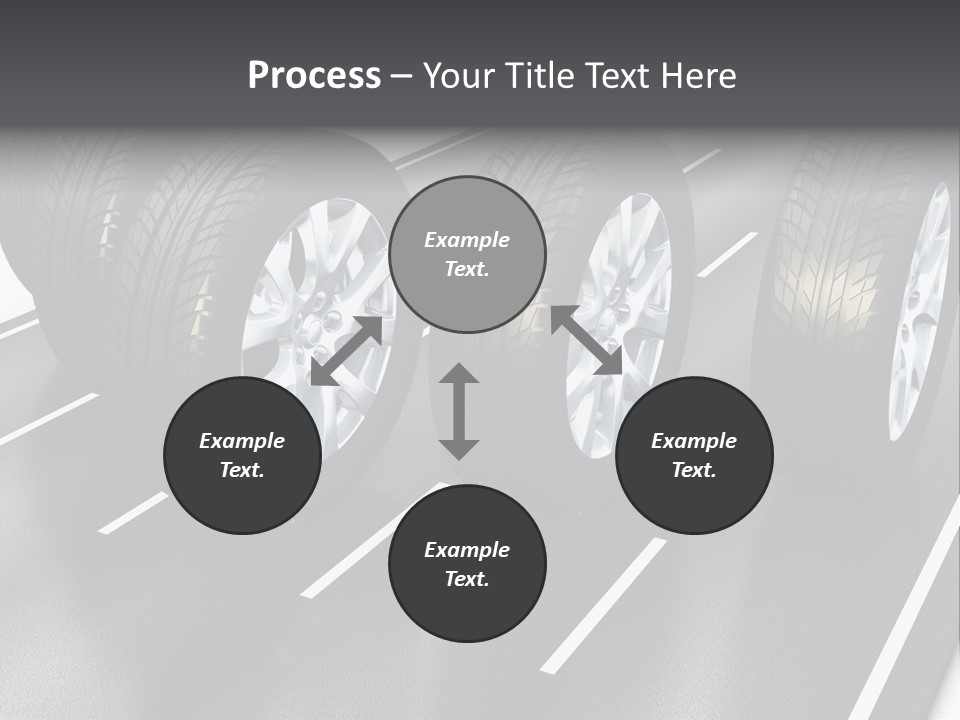 Concept Road Race PowerPoint Template