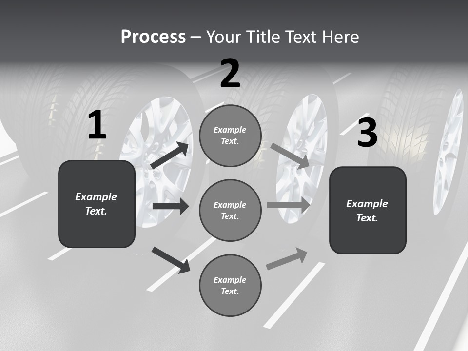 Concept Road Race PowerPoint Template
