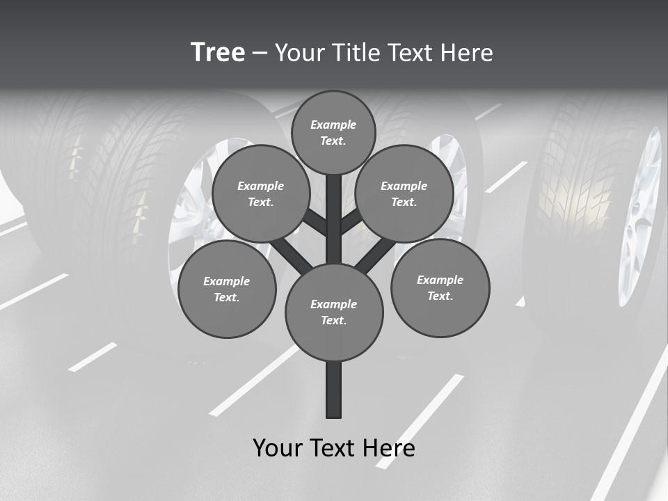 Concept Road Race PowerPoint Template