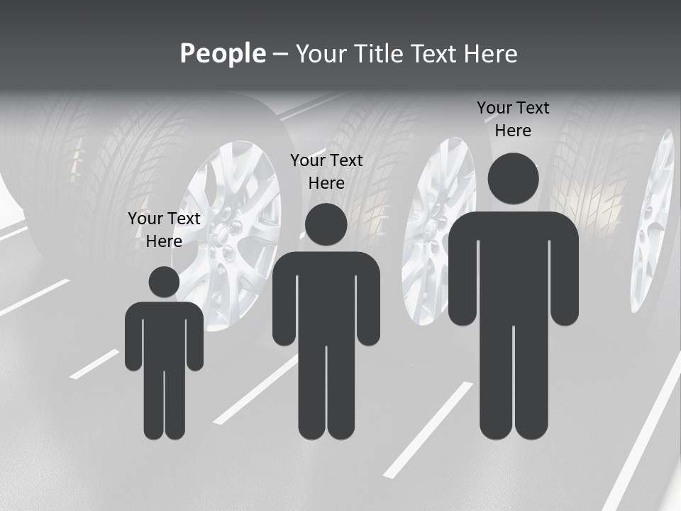 Concept Road Race PowerPoint Template