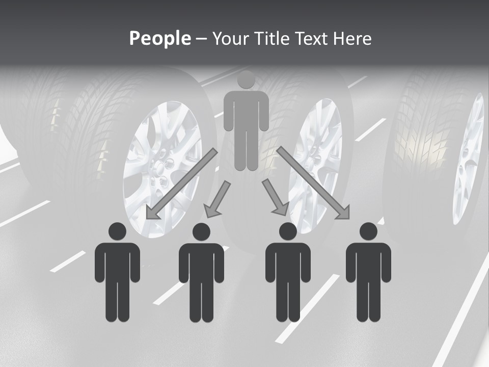 Concept Road Race PowerPoint Template