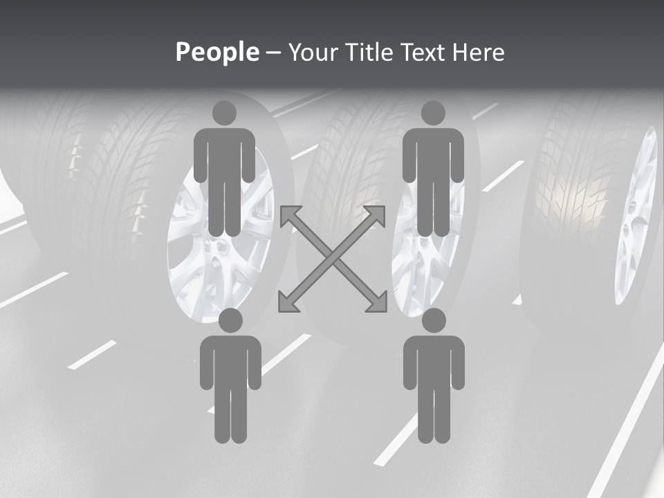 Concept Road Race PowerPoint Template