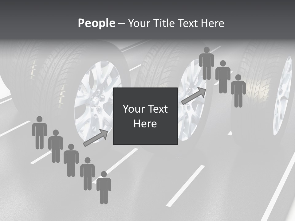 Concept Road Race PowerPoint Template