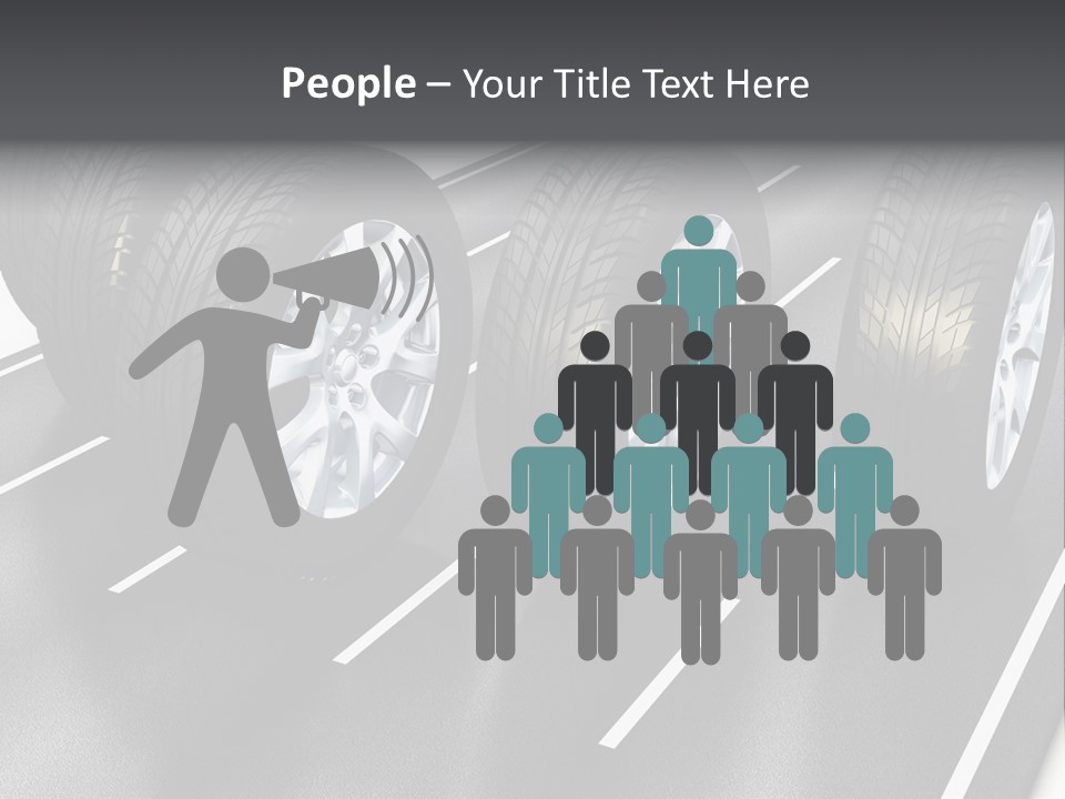 Concept Road Race PowerPoint Template