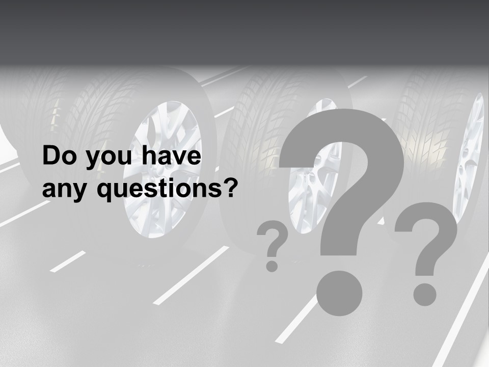 Concept Road Race PowerPoint Template