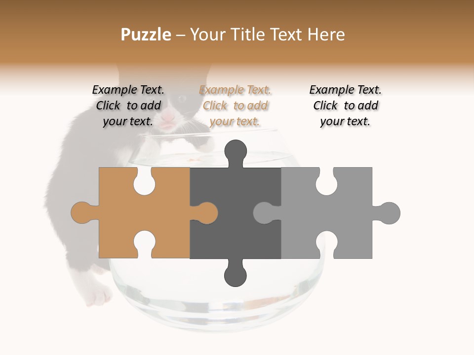 Feline Trouble Baby PowerPoint Template