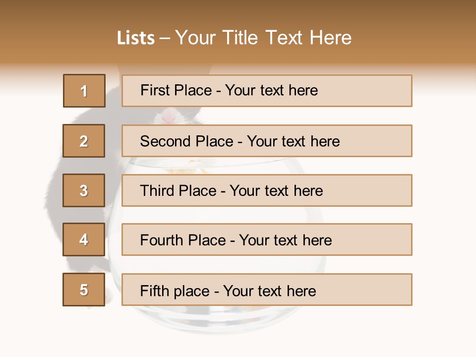 Feline Trouble Baby PowerPoint Template
