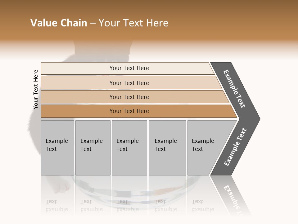 Feline Trouble Baby PowerPoint Template
