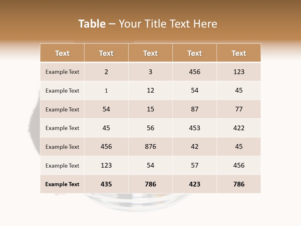 Feline Trouble Baby PowerPoint Template