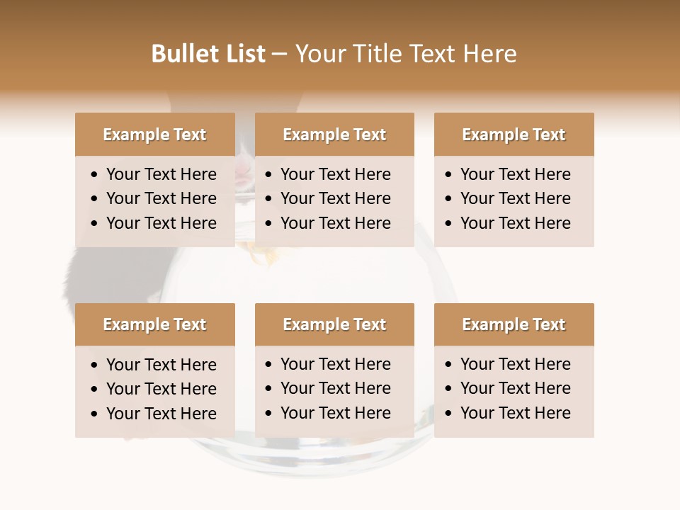 Feline Trouble Baby PowerPoint Template