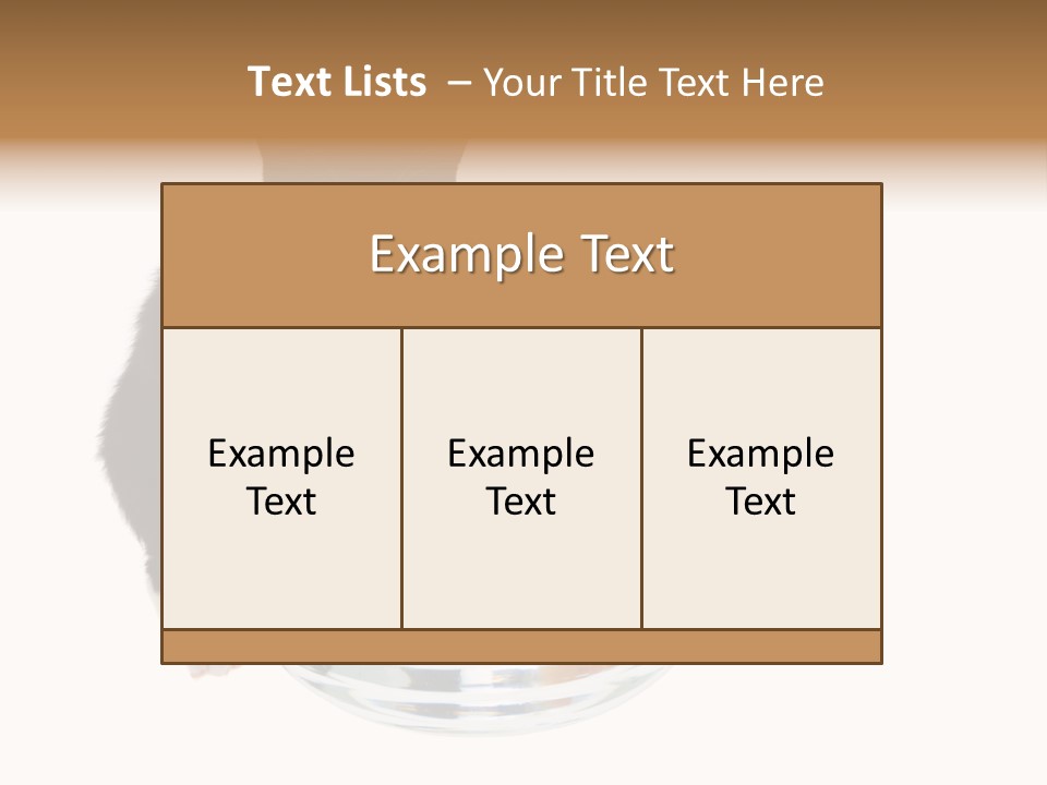Feline Trouble Baby PowerPoint Template