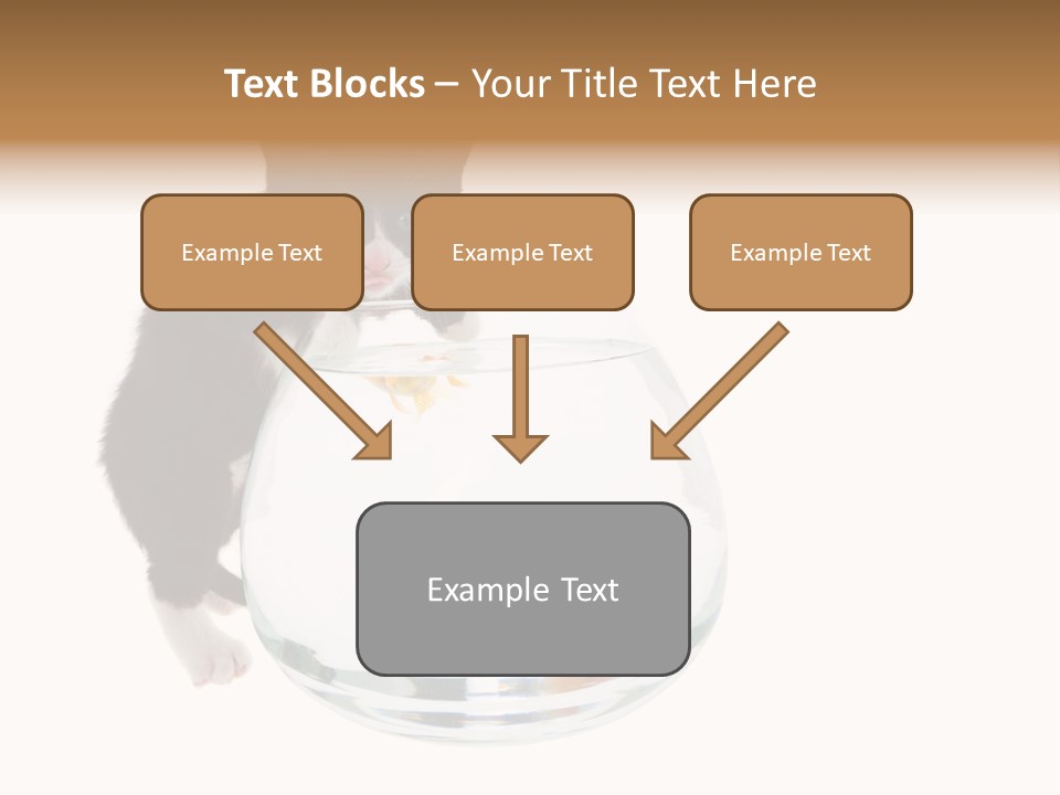 Feline Trouble Baby PowerPoint Template