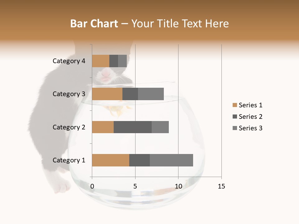 Feline Trouble Baby PowerPoint Template