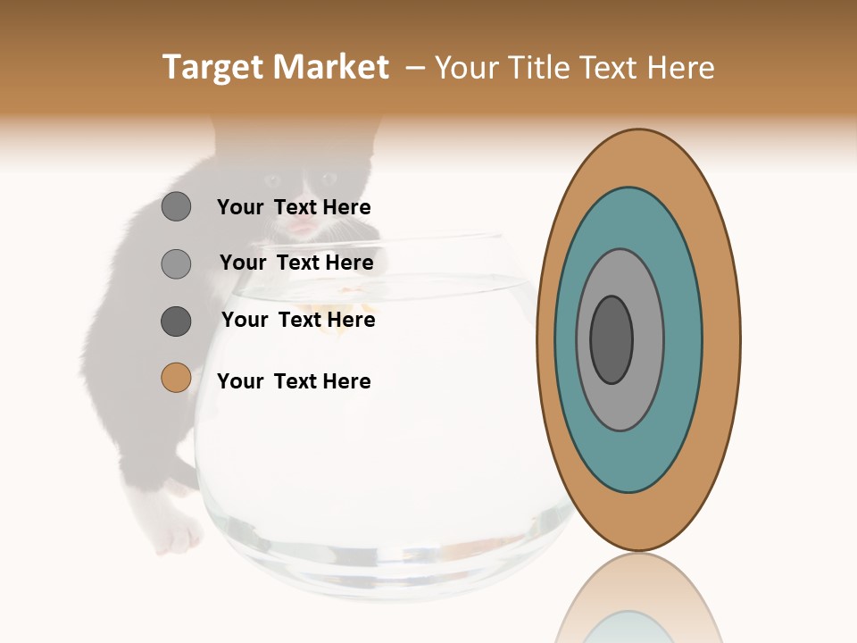 Feline Trouble Baby PowerPoint Template