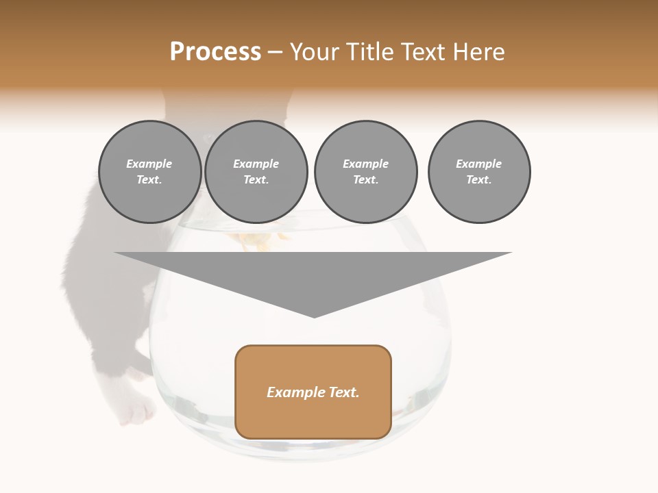 Feline Trouble Baby PowerPoint Template