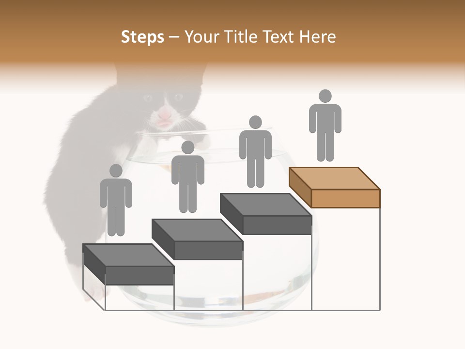 Feline Trouble Baby PowerPoint Template