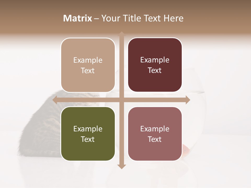 Glass Snack Captivity PowerPoint Template