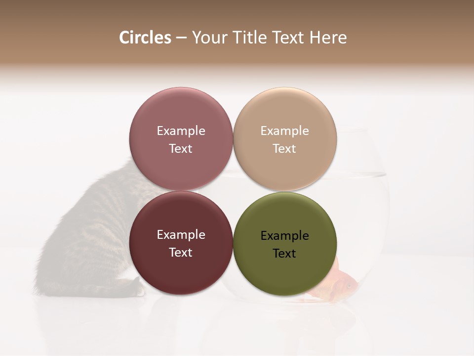 Glass Snack Captivity PowerPoint Template