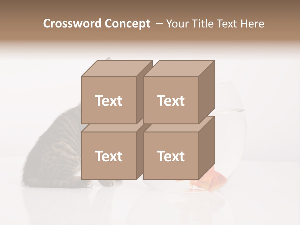 Glass Snack Captivity PowerPoint Template