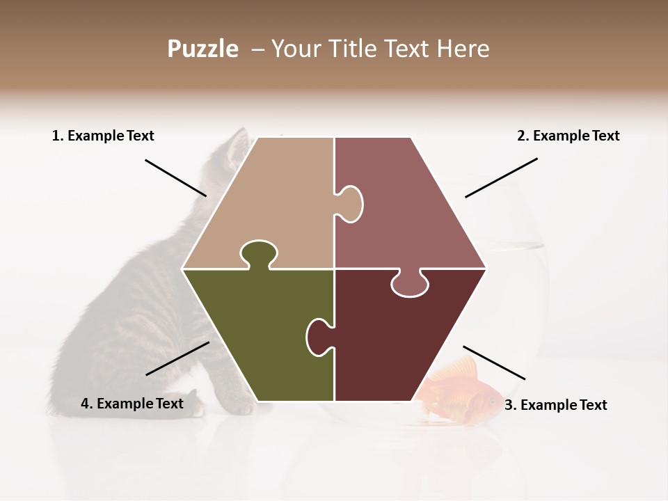 Glass Snack Captivity PowerPoint Template