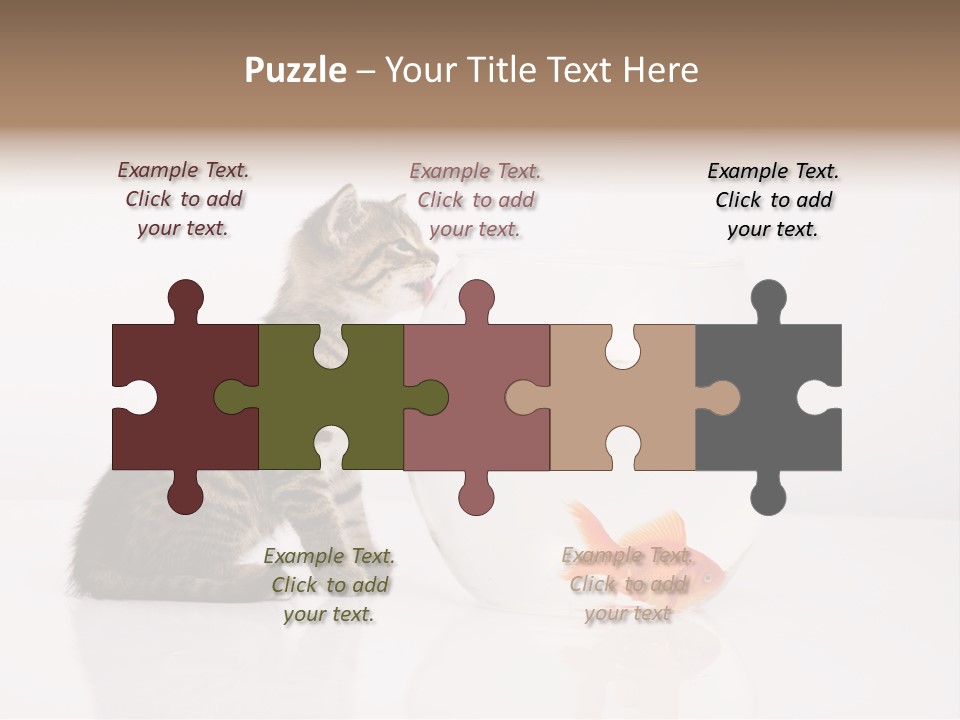 Glass Snack Captivity PowerPoint Template