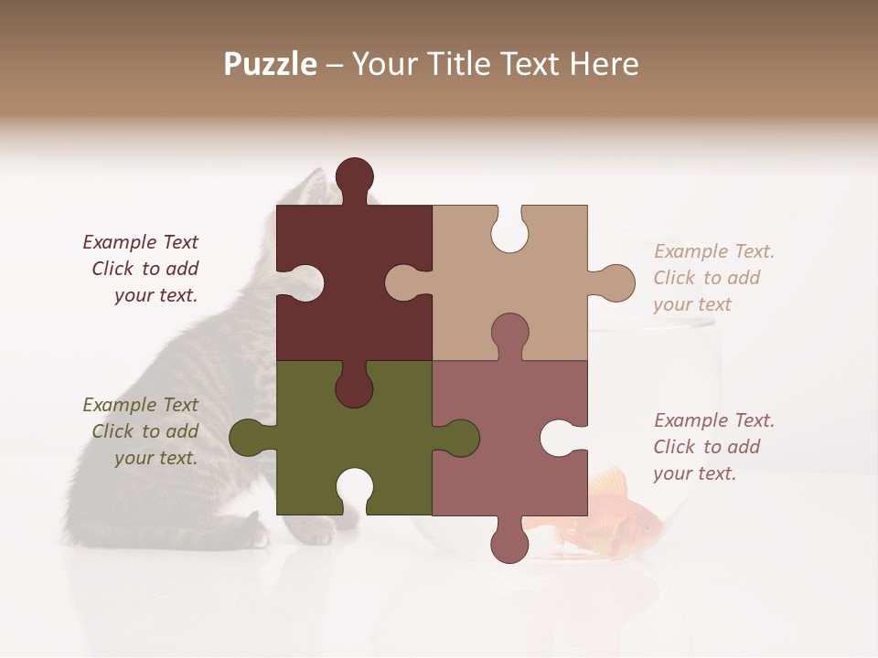 Glass Snack Captivity PowerPoint Template