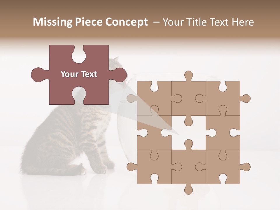 Glass Snack Captivity PowerPoint Template