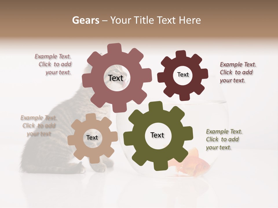 Glass Snack Captivity PowerPoint Template