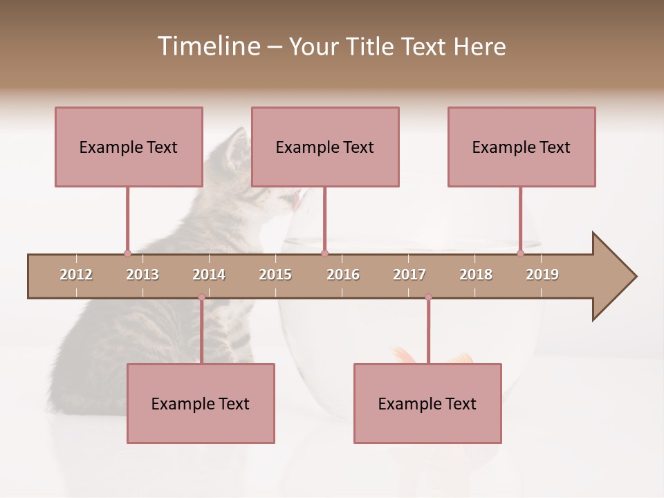 Glass Snack Captivity PowerPoint Template
