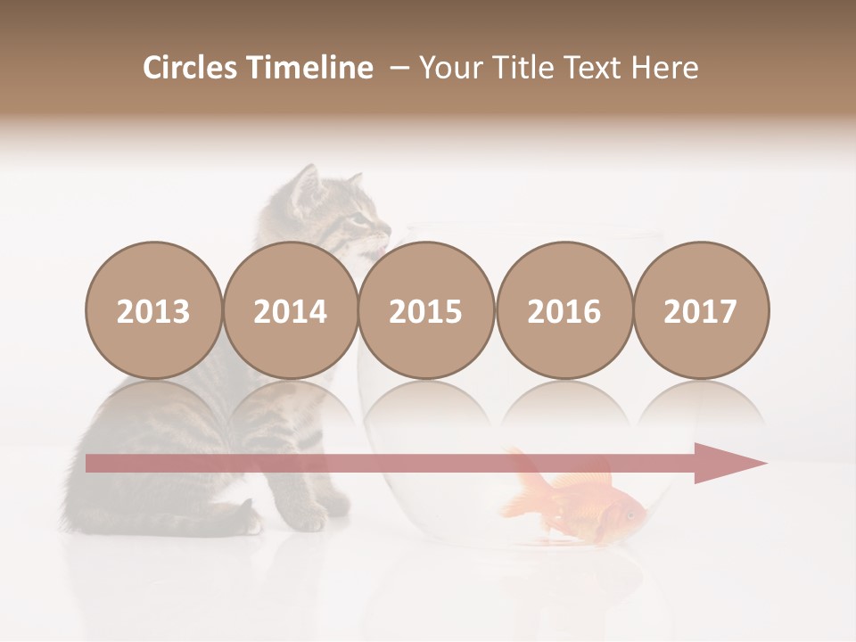 Glass Snack Captivity PowerPoint Template