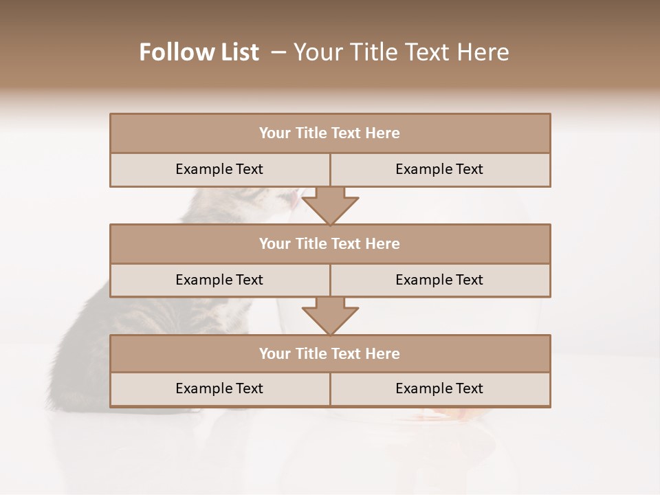 Glass Snack Captivity PowerPoint Template