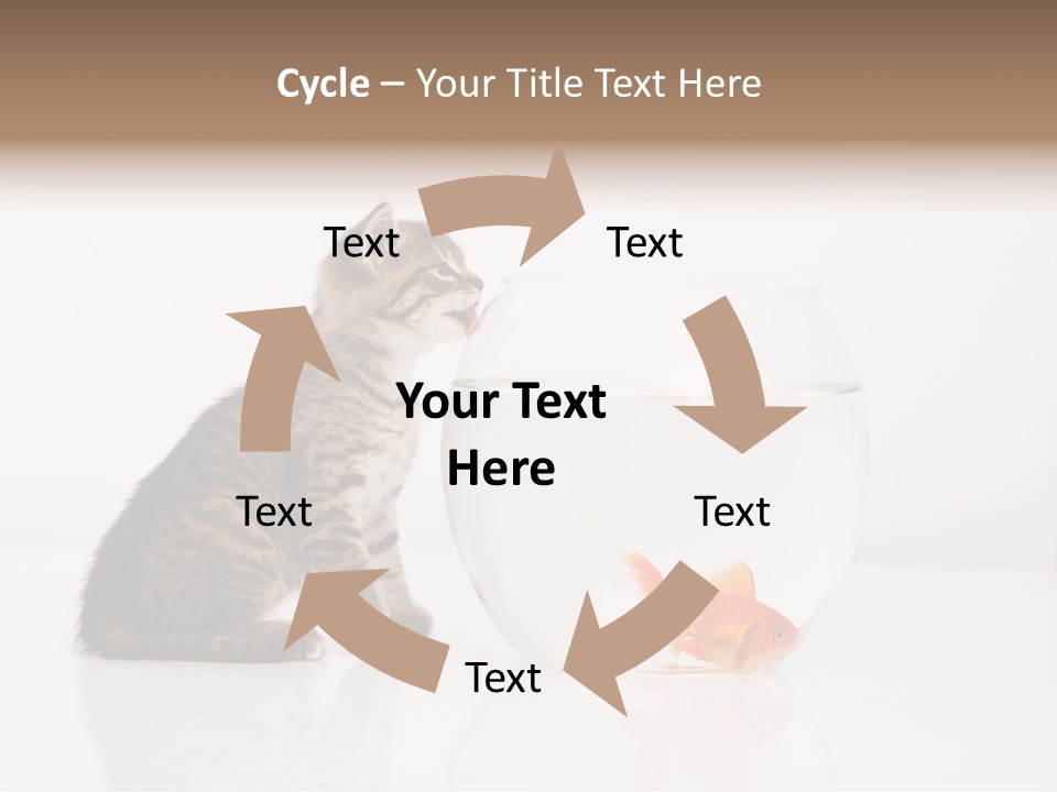 Glass Snack Captivity PowerPoint Template