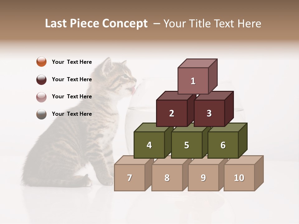 Glass Snack Captivity PowerPoint Template