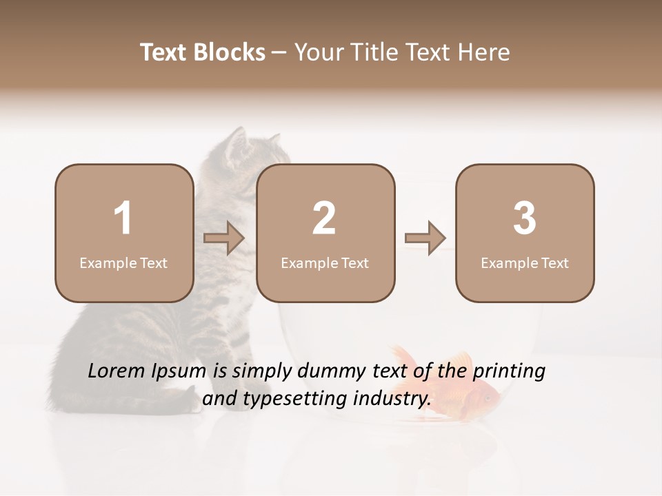 Glass Snack Captivity PowerPoint Template