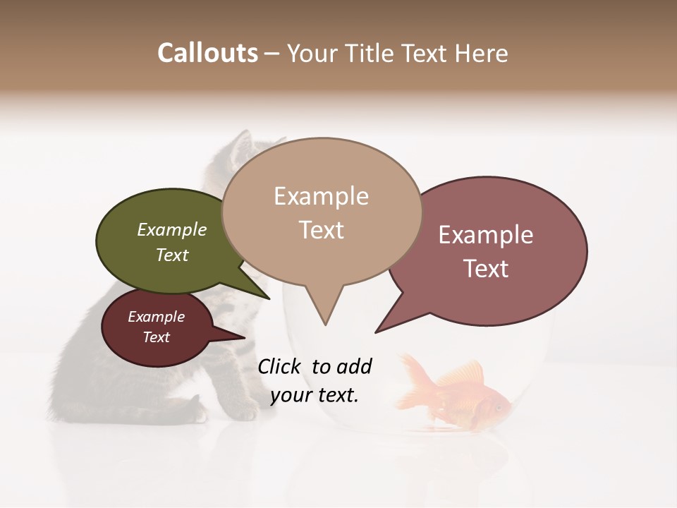 Glass Snack Captivity PowerPoint Template