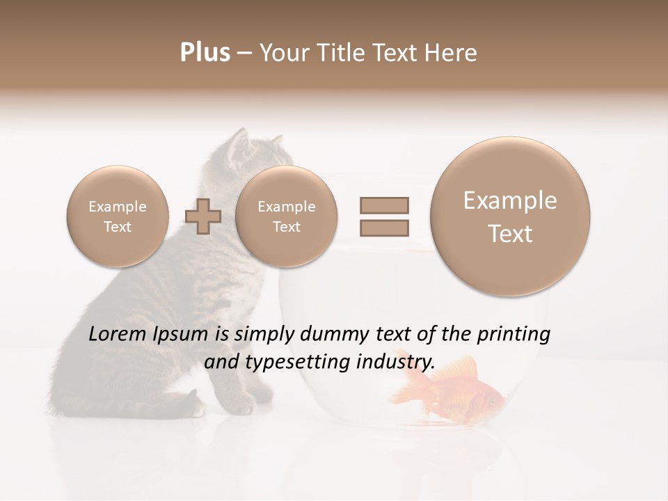 Glass Snack Captivity PowerPoint Template