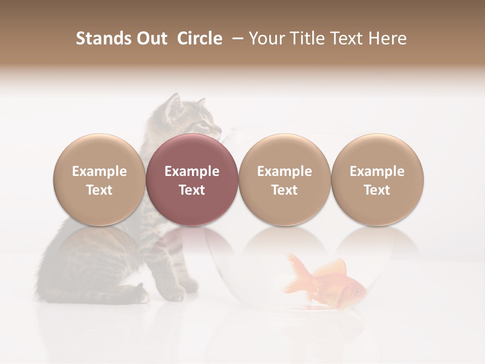 Glass Snack Captivity PowerPoint Template