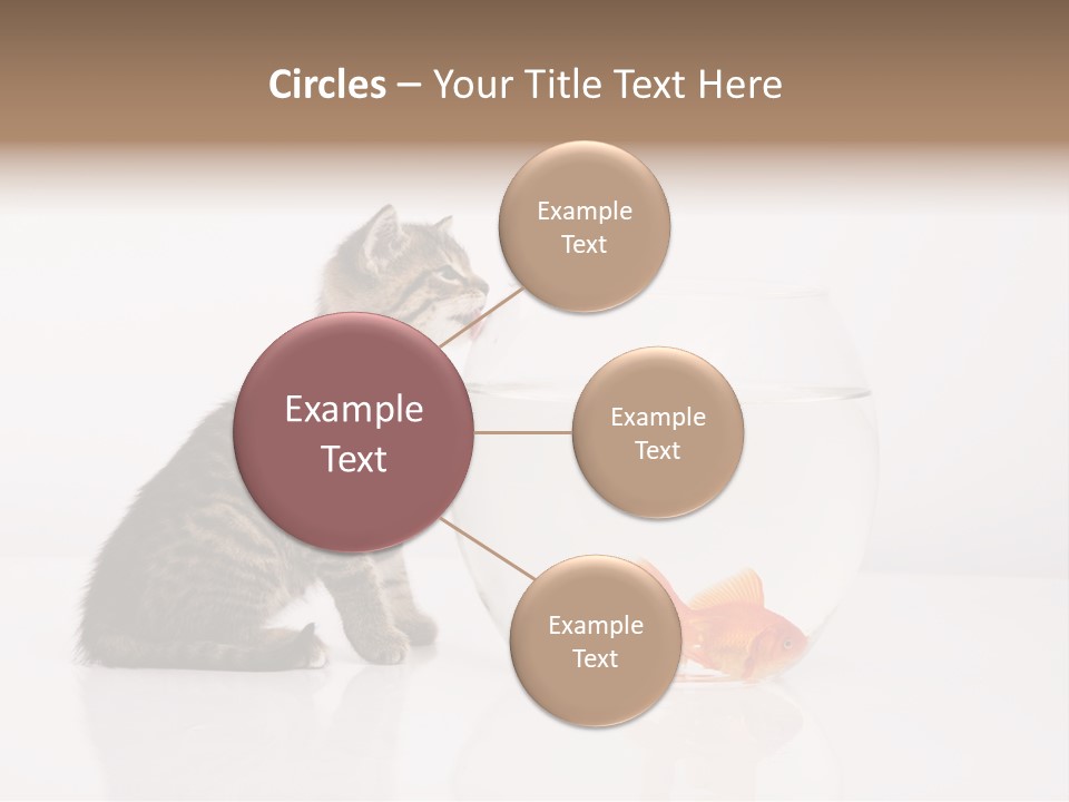 Glass Snack Captivity PowerPoint Template