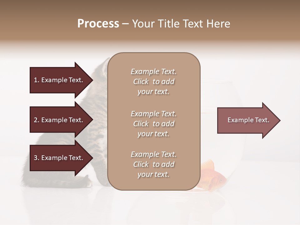 Glass Snack Captivity PowerPoint Template
