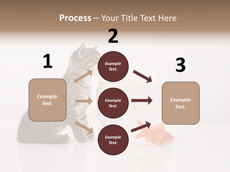 Glass Snack Captivity PowerPoint Template
