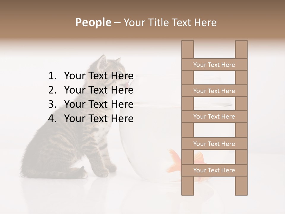 Glass Snack Captivity PowerPoint Template