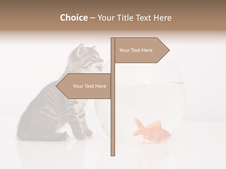 Glass Snack Captivity PowerPoint Template