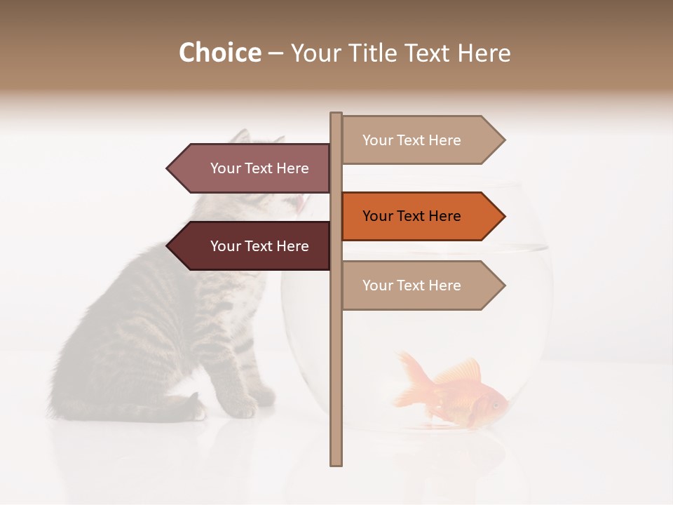 Glass Snack Captivity PowerPoint Template