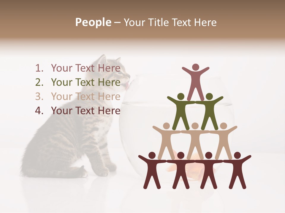 Glass Snack Captivity PowerPoint Template